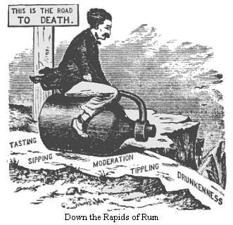 Early Temperance Cartoon