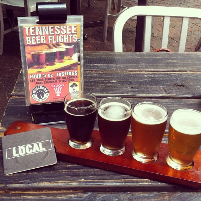 A local flight at The Local Gastropub