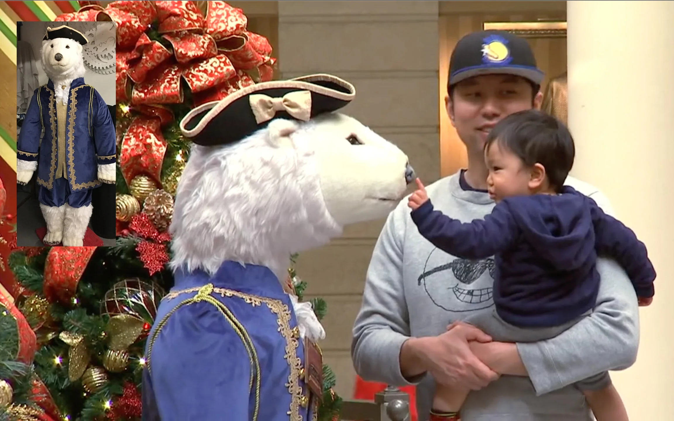 polar costume and refurbishment