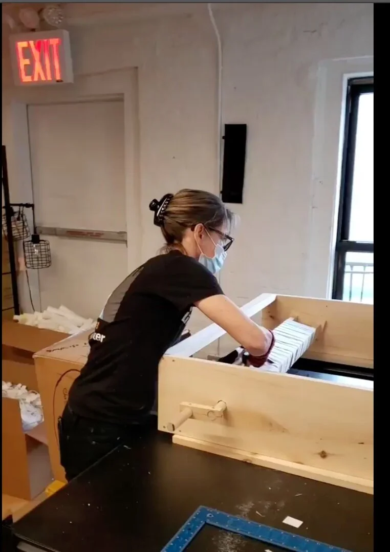 elastic-cutting spindle