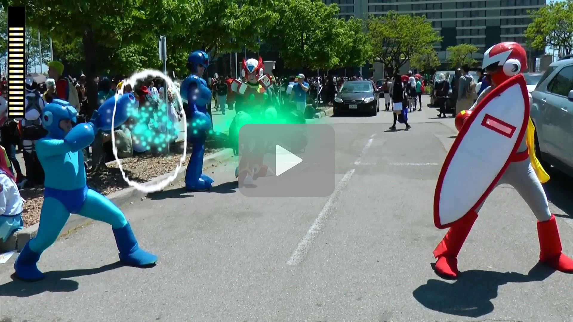 [Video] @LeagueOfLegends, Mega Man, 5th Element, and Attack on Titan Cosplays with Culture Toronto!