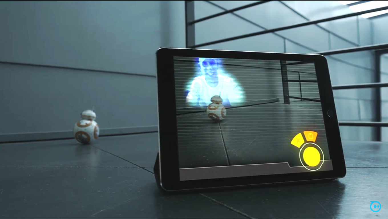 bb8 holographic message