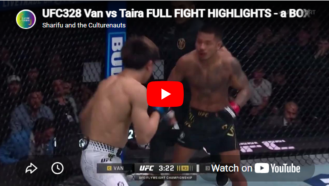 UFC328 Van vs Taira FULL FIGHT HIGHLIGHTS - a  BOXING IN MMA MASTERCLASS