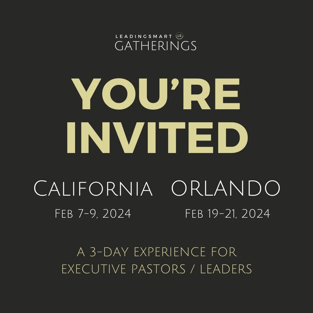 Escape the Conference Grind: Join our Exclusive Gathering for Church Leaders in Orlando and Southern California