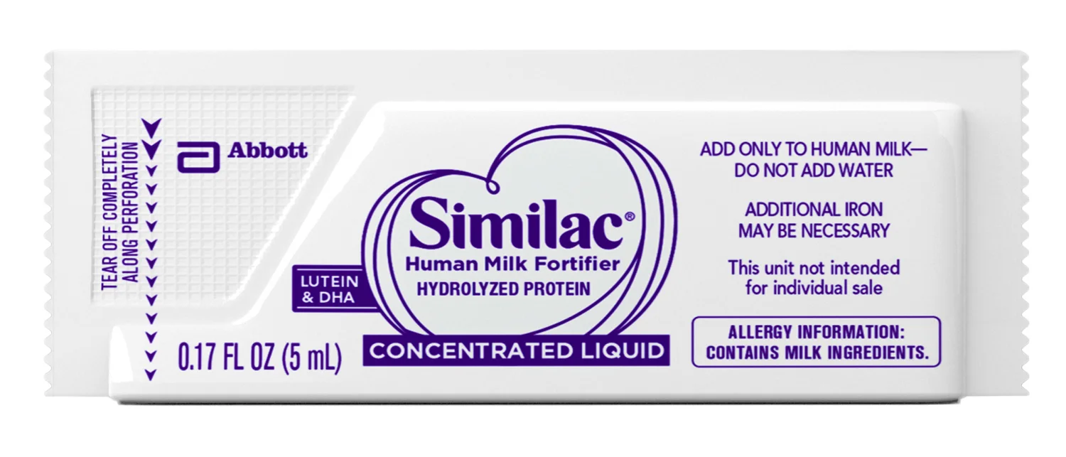 Hmf Fortifying Breast Milk With Similac Similac Human Milk