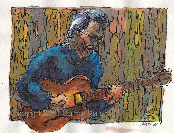 Just Jazz Watercolors and Sketches