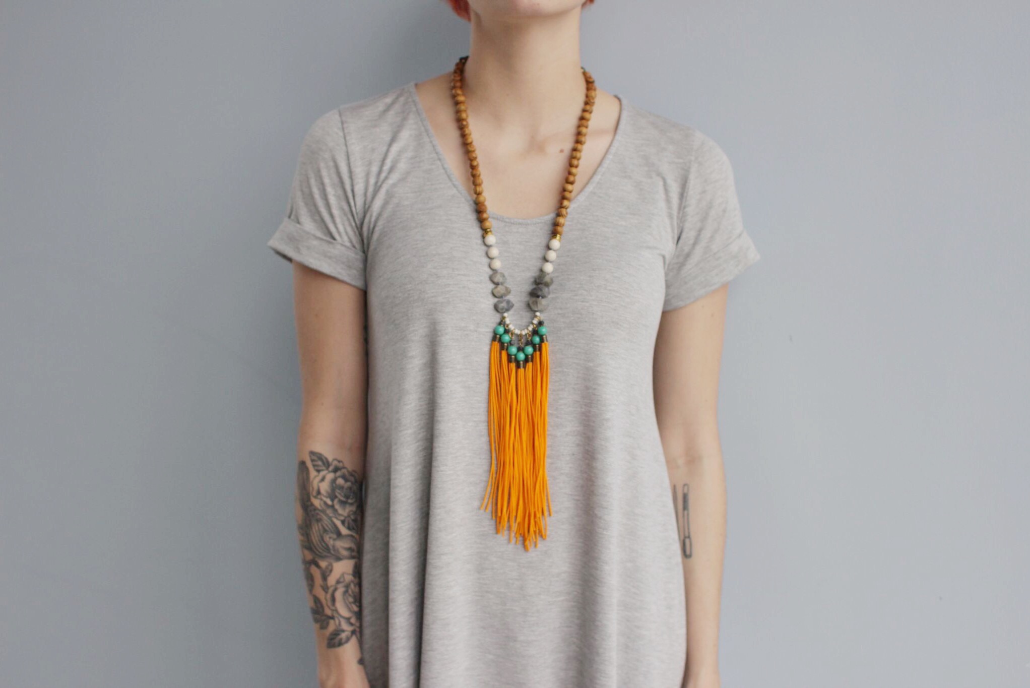 Check out this necklace for yourself on our shop! Retailer? email: info@bou-cou.com 