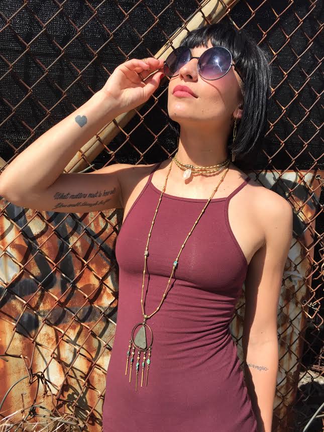 A simple dress is all you need with these awesome Bou Cou pieces! 