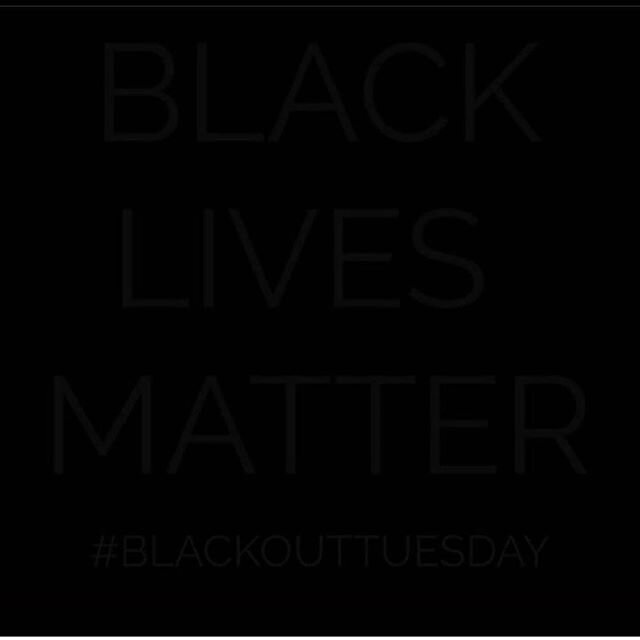 BLACK LIVES MATTER
#blackoutday2020 
#theshowmustbepaused✊🏻✊🏼✊🏽✊🏾✊🏿
#blackouttuesday