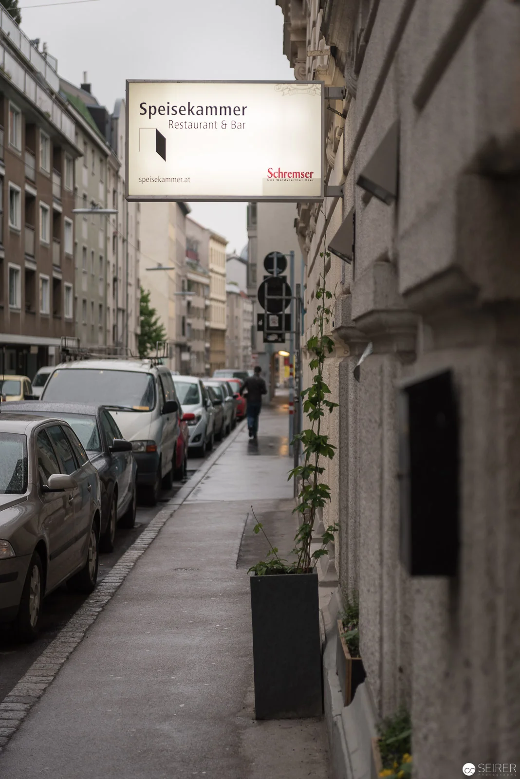 Event "Veränderungen in der Landschaftsfotografie und auf dem Teller" - in der Speisekammer in Wien