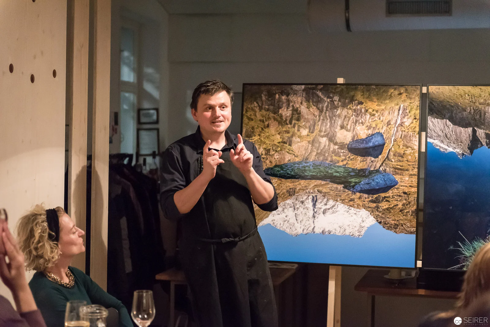 Event "Veränderungen in der Landschaftsfotografie und auf dem Teller" - in der Speisekammer in Wien