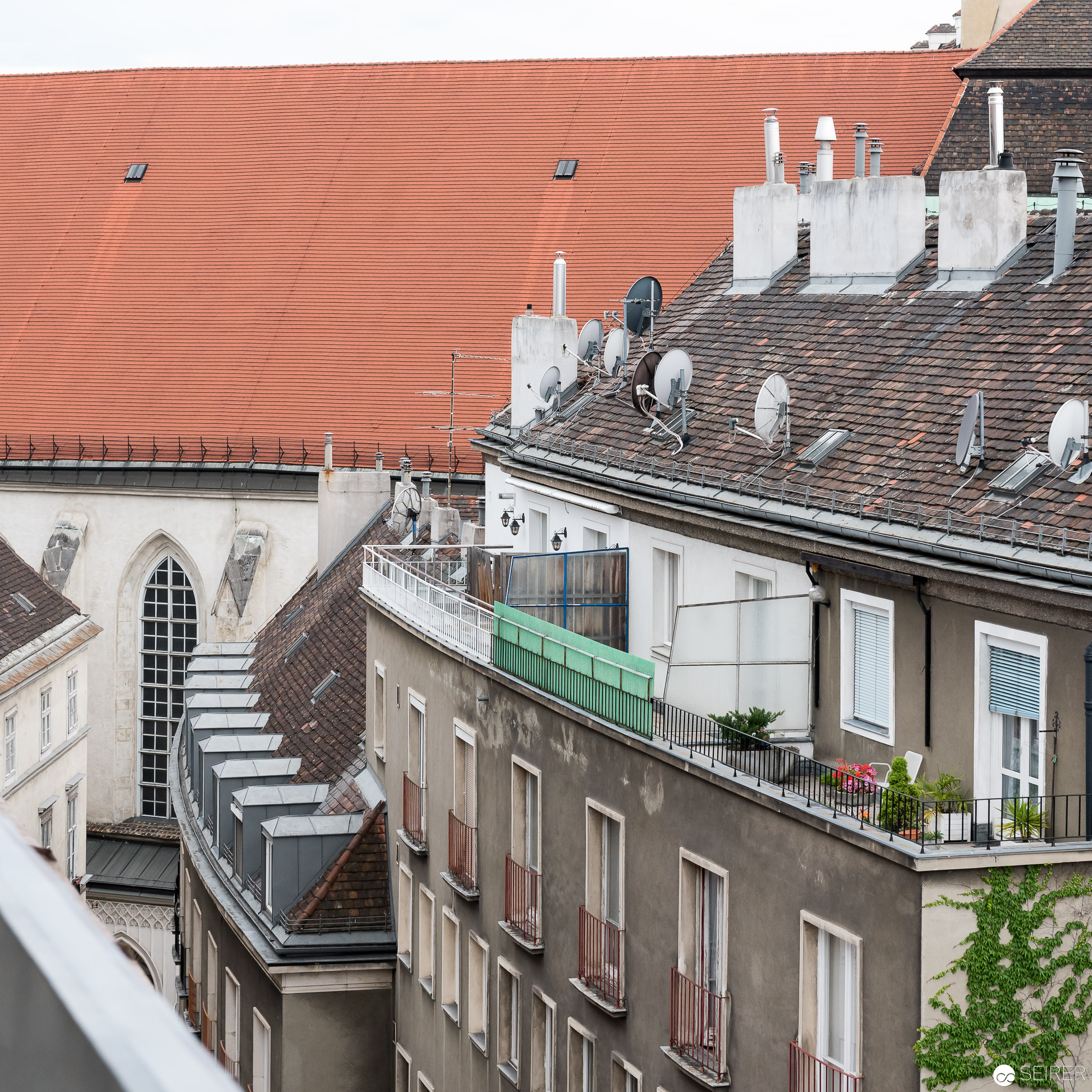 Blick entlang der Dorotheergasse in Wien