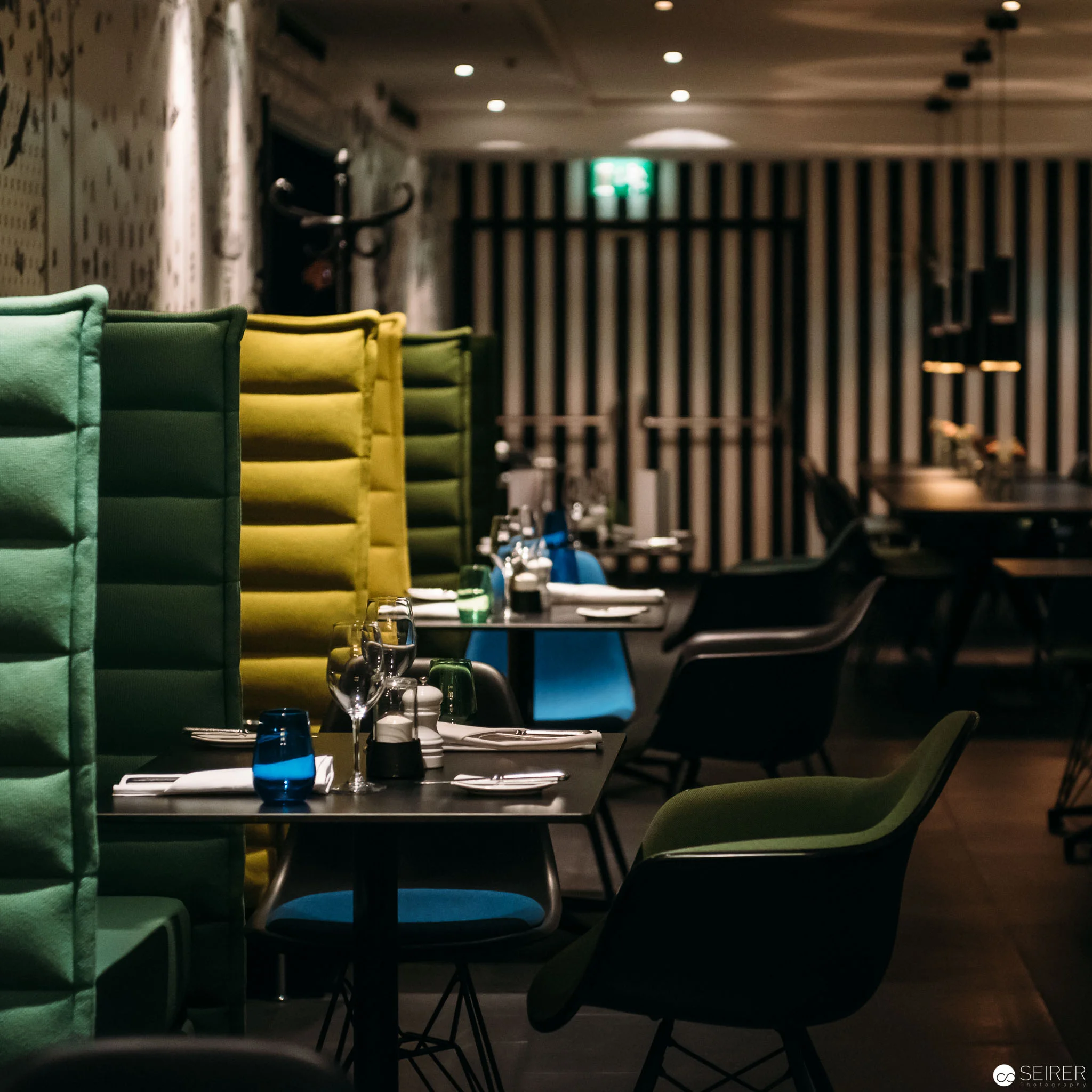 Das Restaurant Parlor im InterContinental Hotel Wien