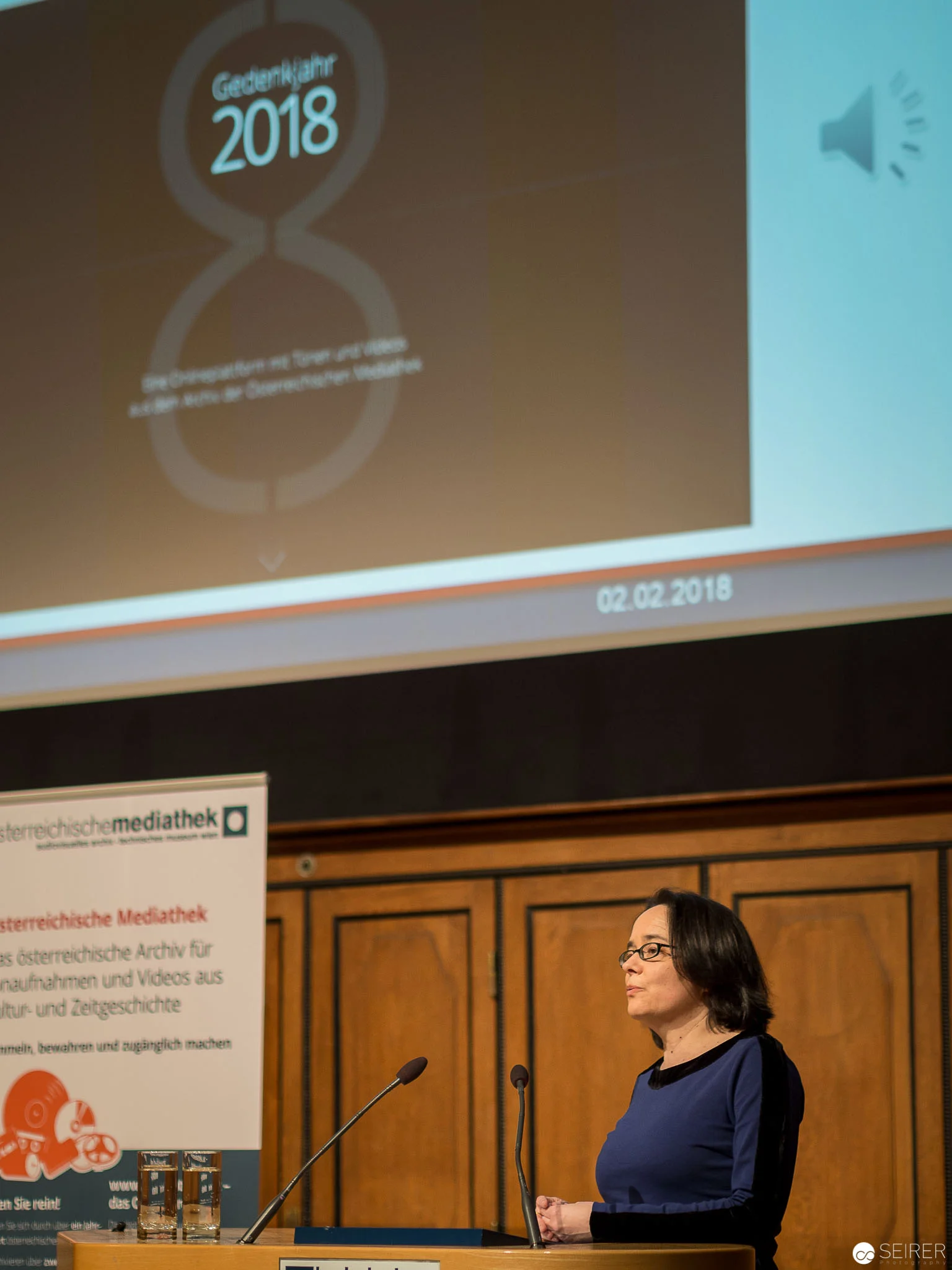 Dr. Gabriele Fröschl, Leitung Österreichische Mediathek: „Genug gedacht?“ Präsentation der Onlineplattform mit Tönen und Videos