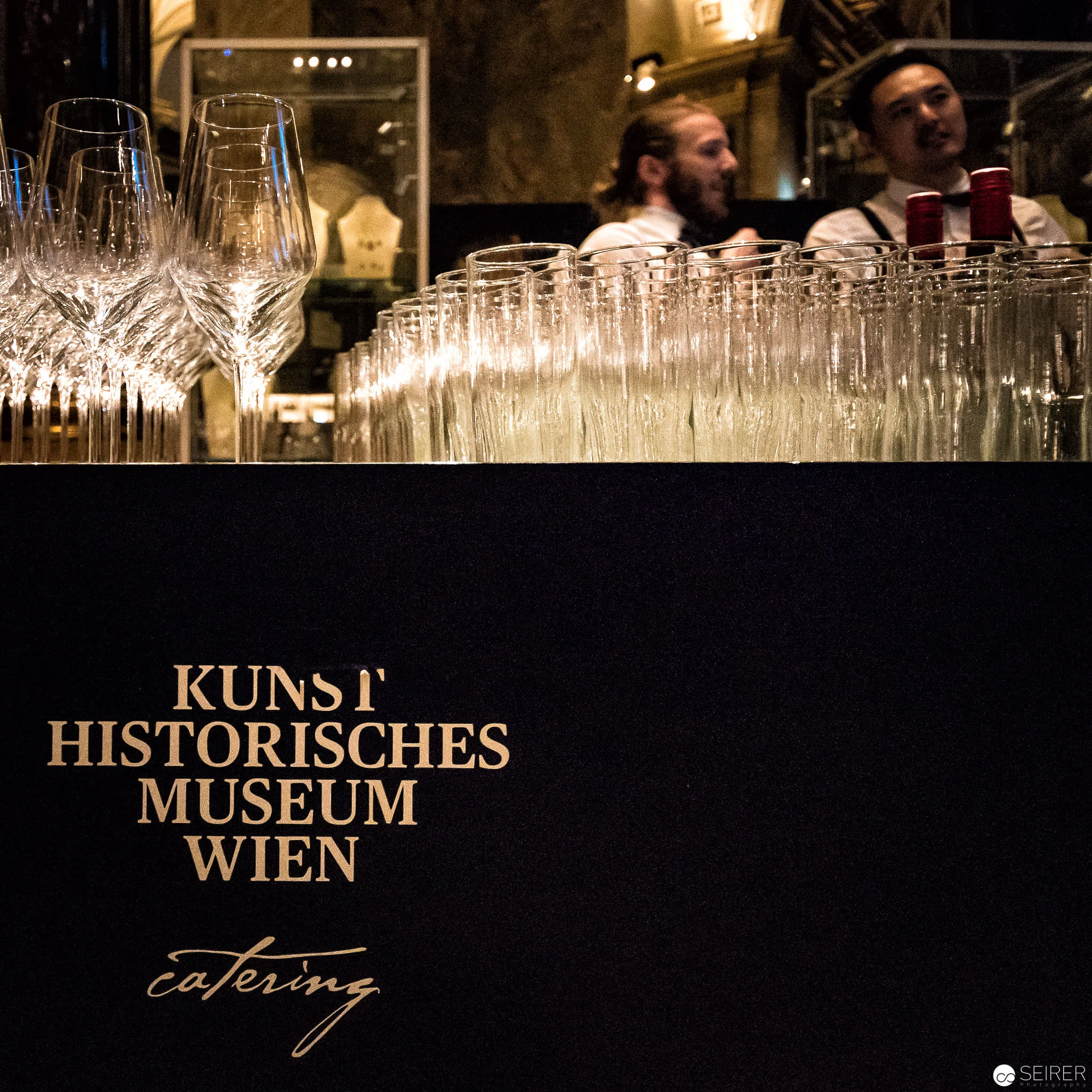 Man ist auf viele Gäste beim Kunstschatzi vorbereitet...