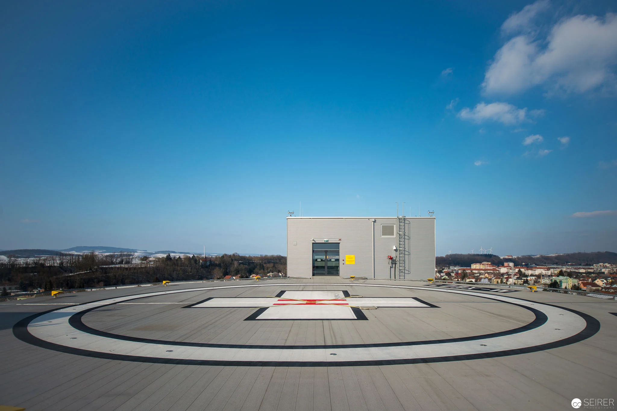 Neuer Heliport, Universitätsklinik St. Pölten