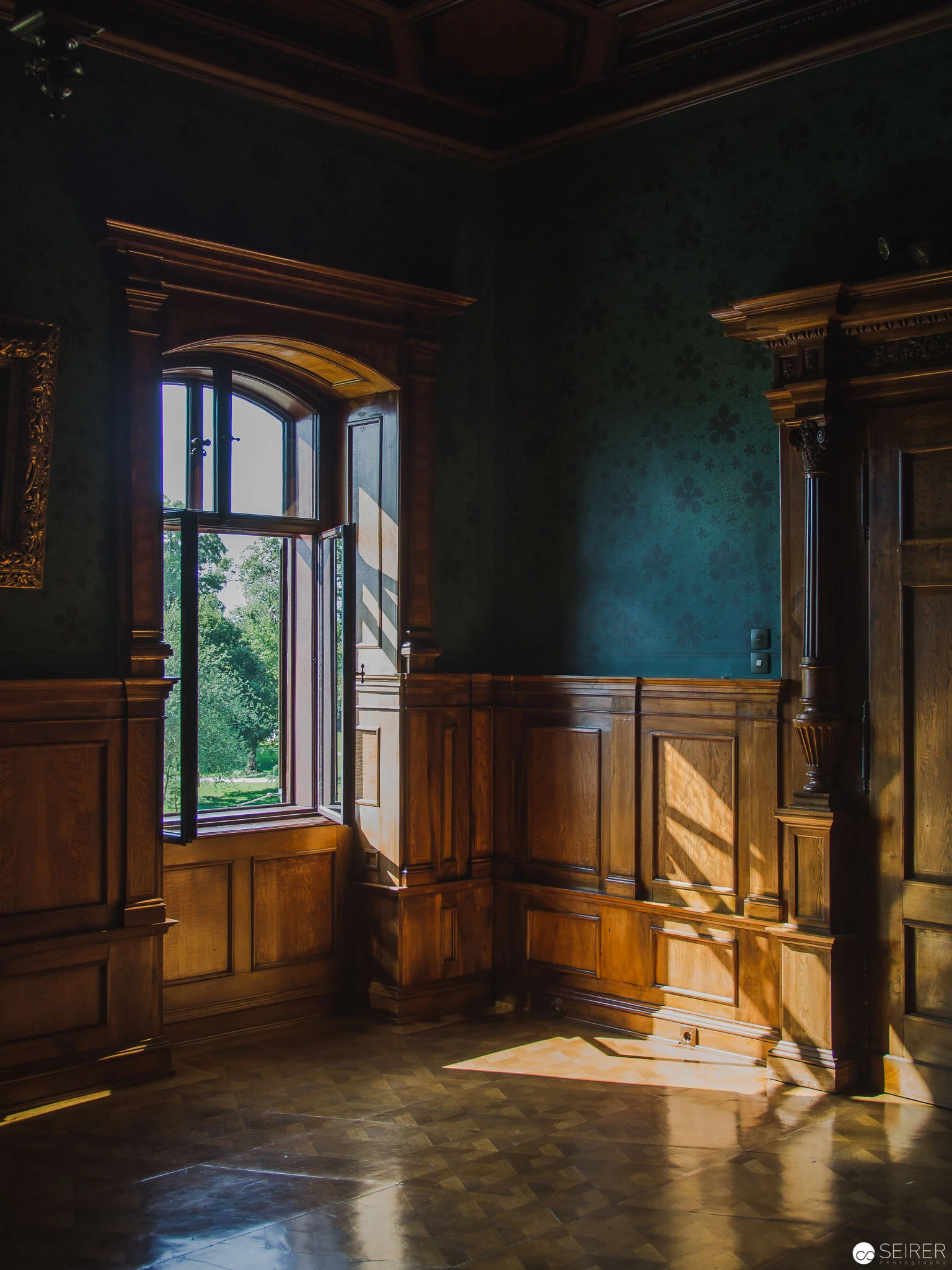 Wunderbare Farbspiele im Schloss Grafenegg