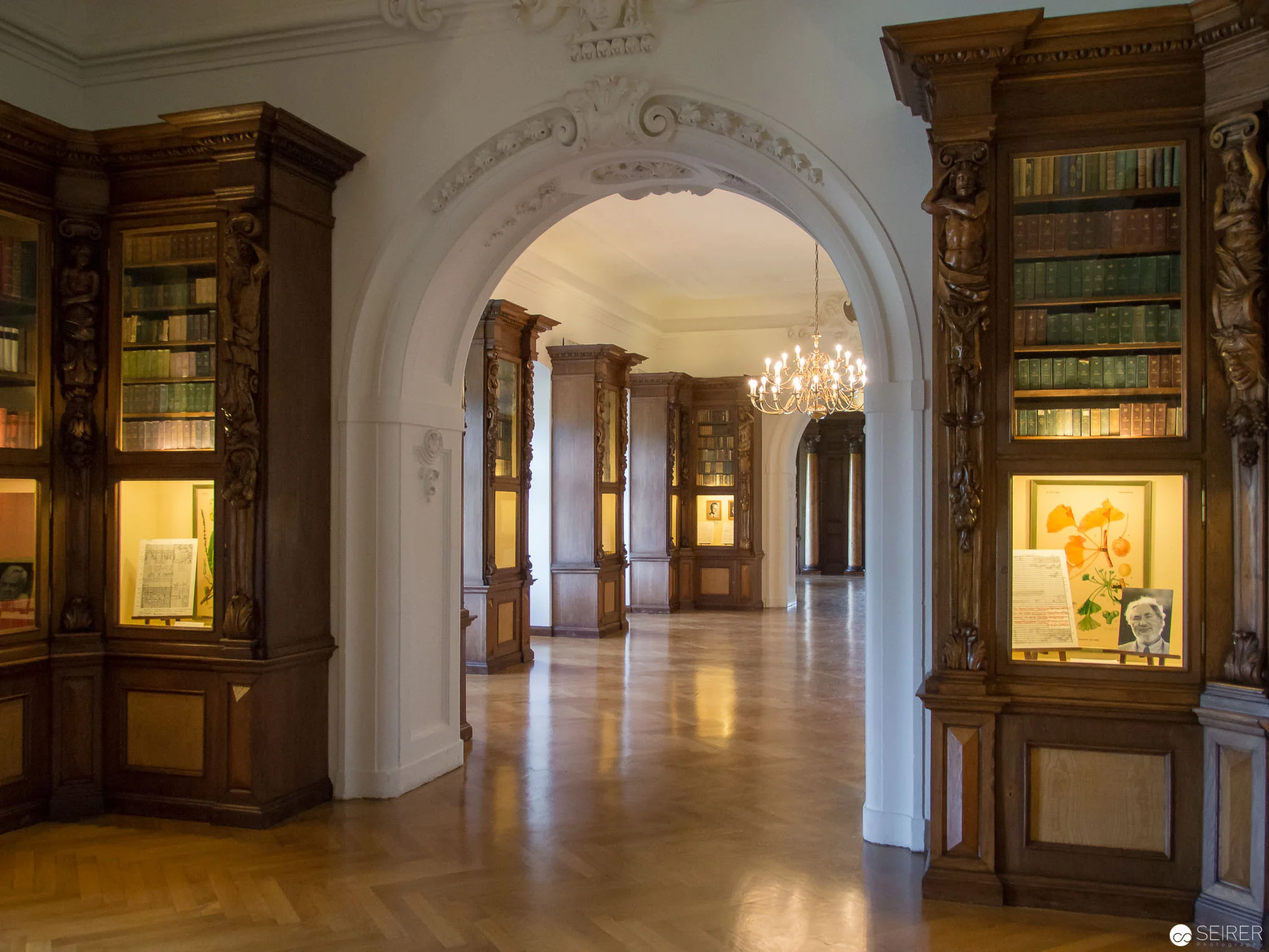 Bibliothek in Schloss Grafenegg