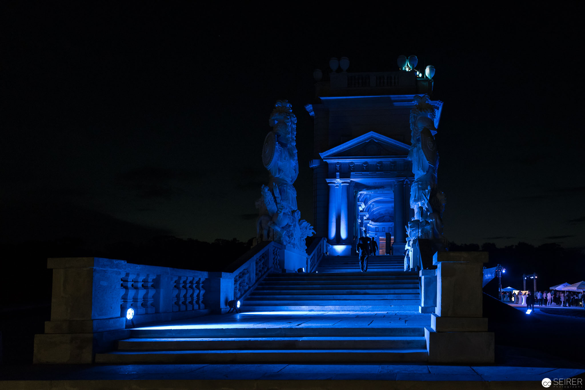 Seitenansicht der Gloriette