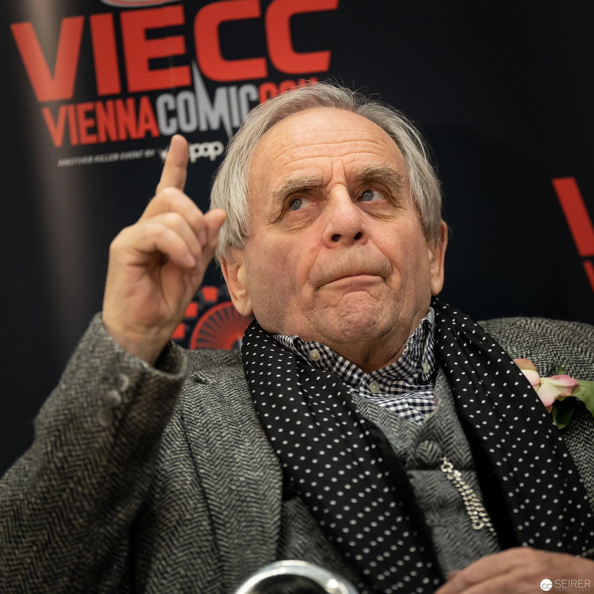 Sylvester McCoy bei uns im Interview auf der Vienna ComicCon 2018
