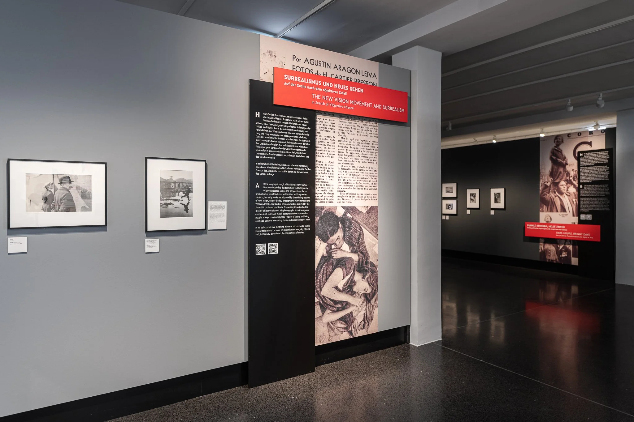 Exhibition View "Watch! Watch! Watch!" Henri Cartier-Bresson, FOTO ARSENAL Vienna