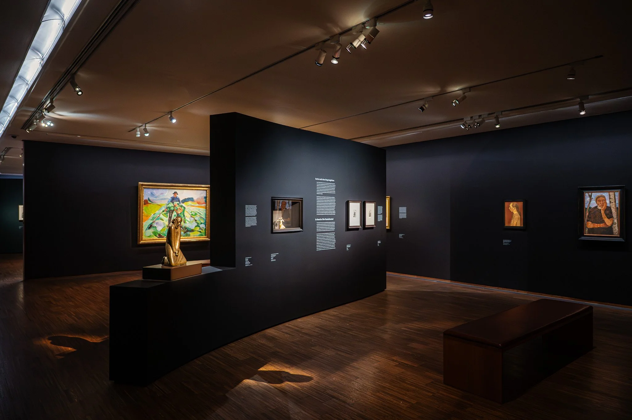 Exhibition view, “Gothic Modern”, Albertina 2025