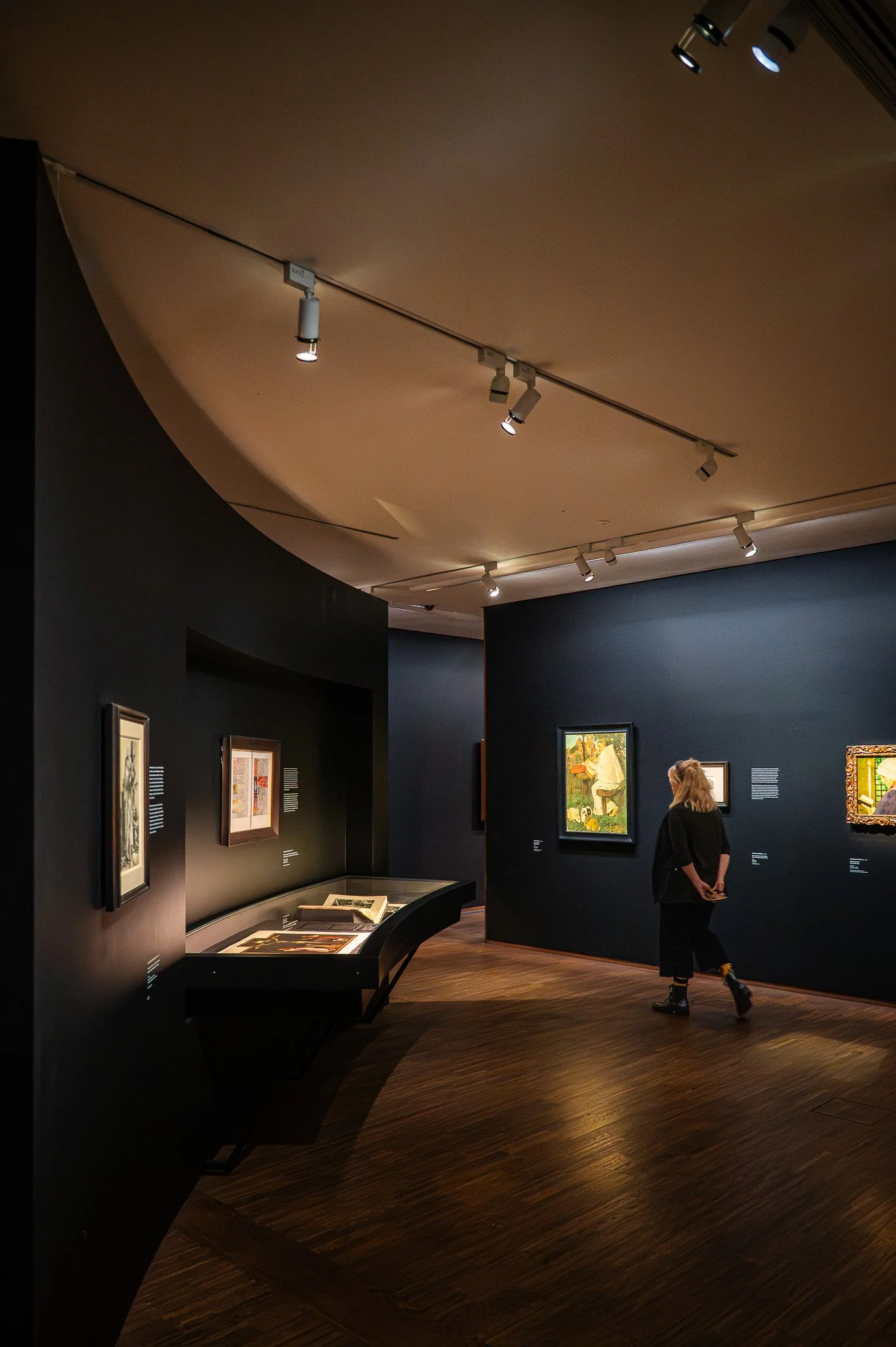 Exhibition view, “Gothic Modern”, Albertina 2025