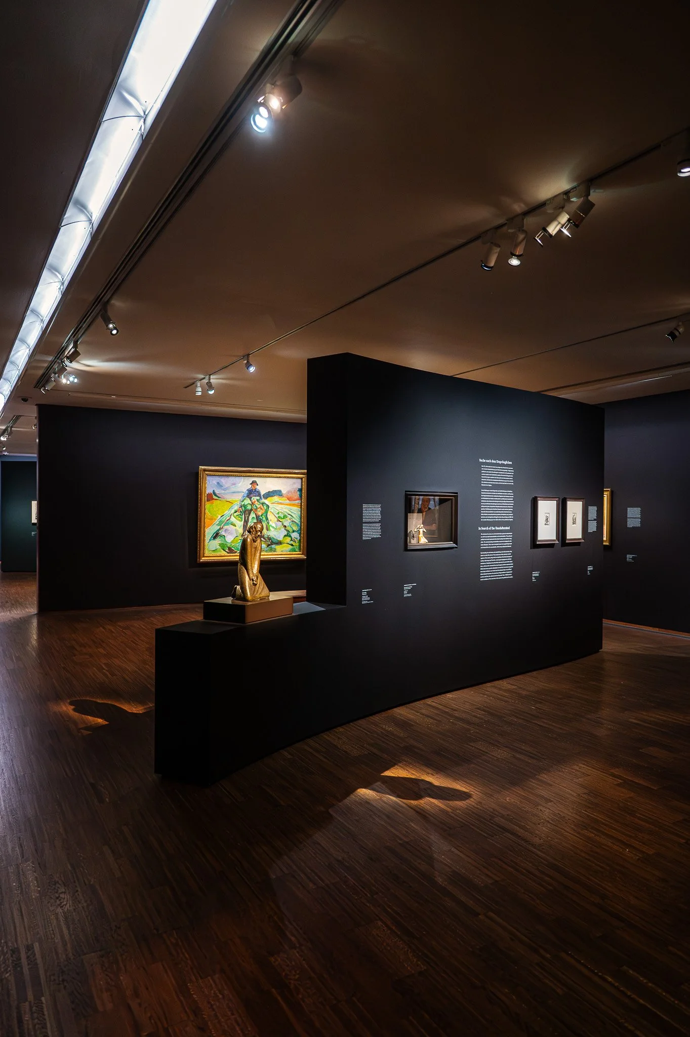 Exhibition view, “Gothic Modern”, Albertina 2025