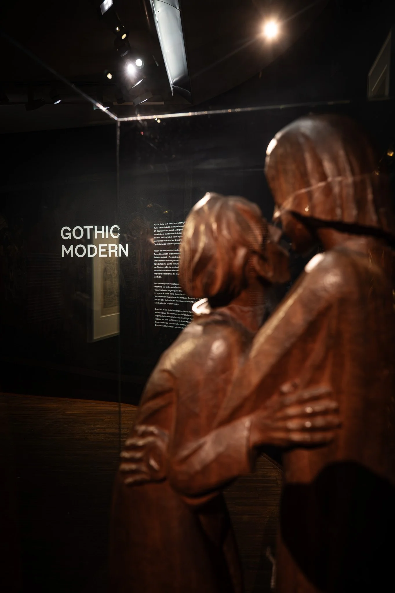 Exhibition view, “Gothic Modern”, Albertina 2025