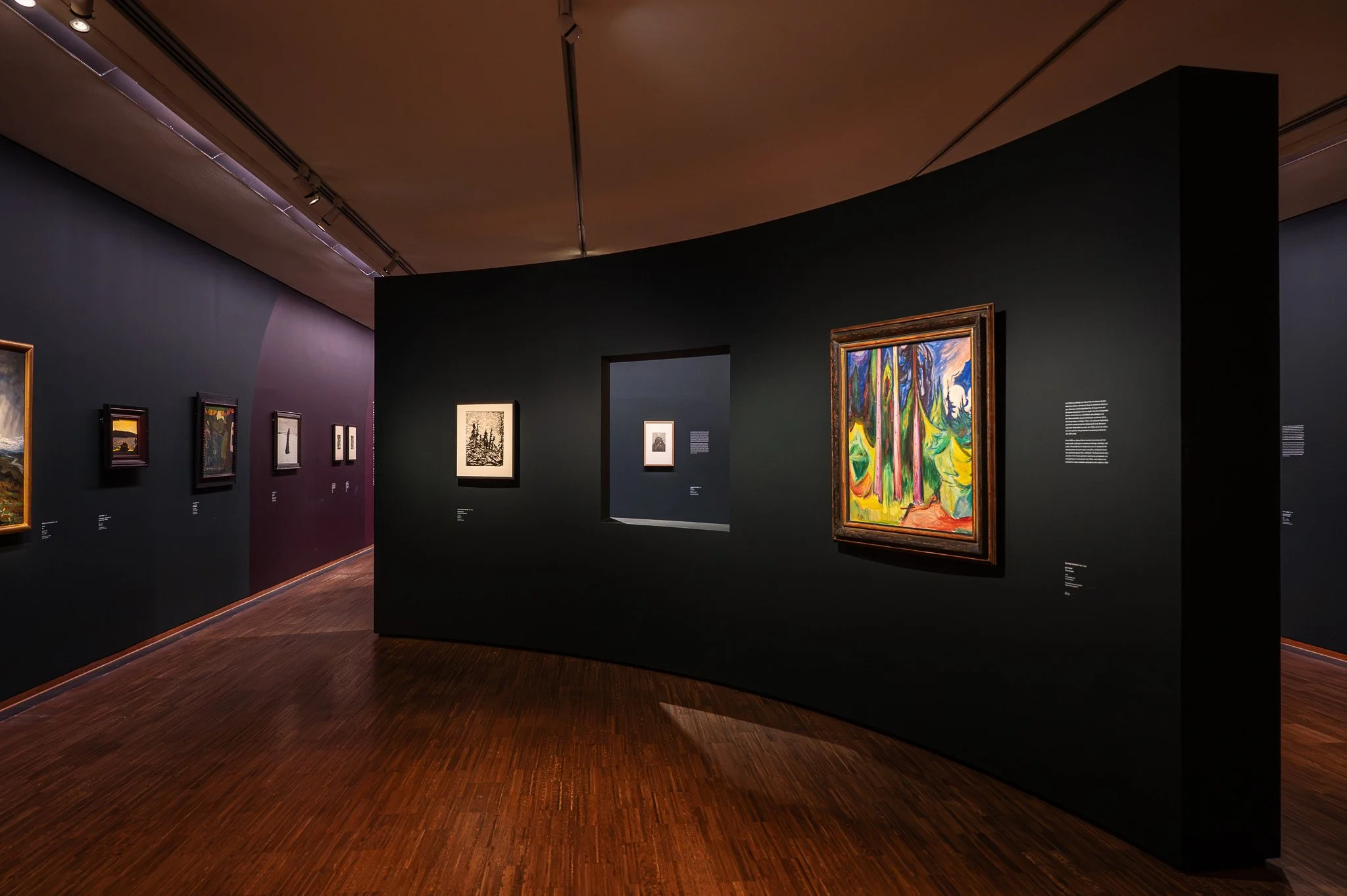 Exhibition view, “Gothic Modern”, Albertina 2025