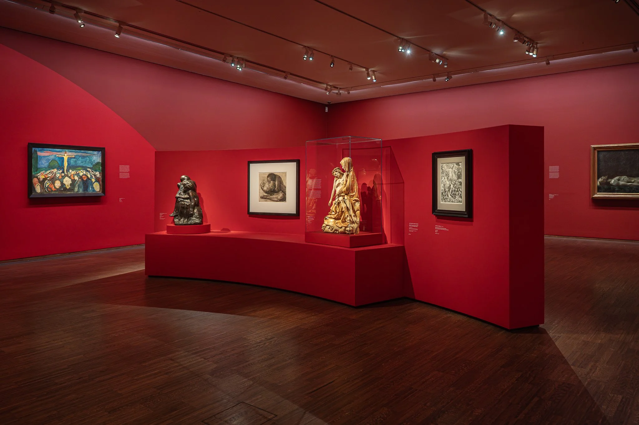 Exhibition view, “Gothic Modern”, Albertina 2025