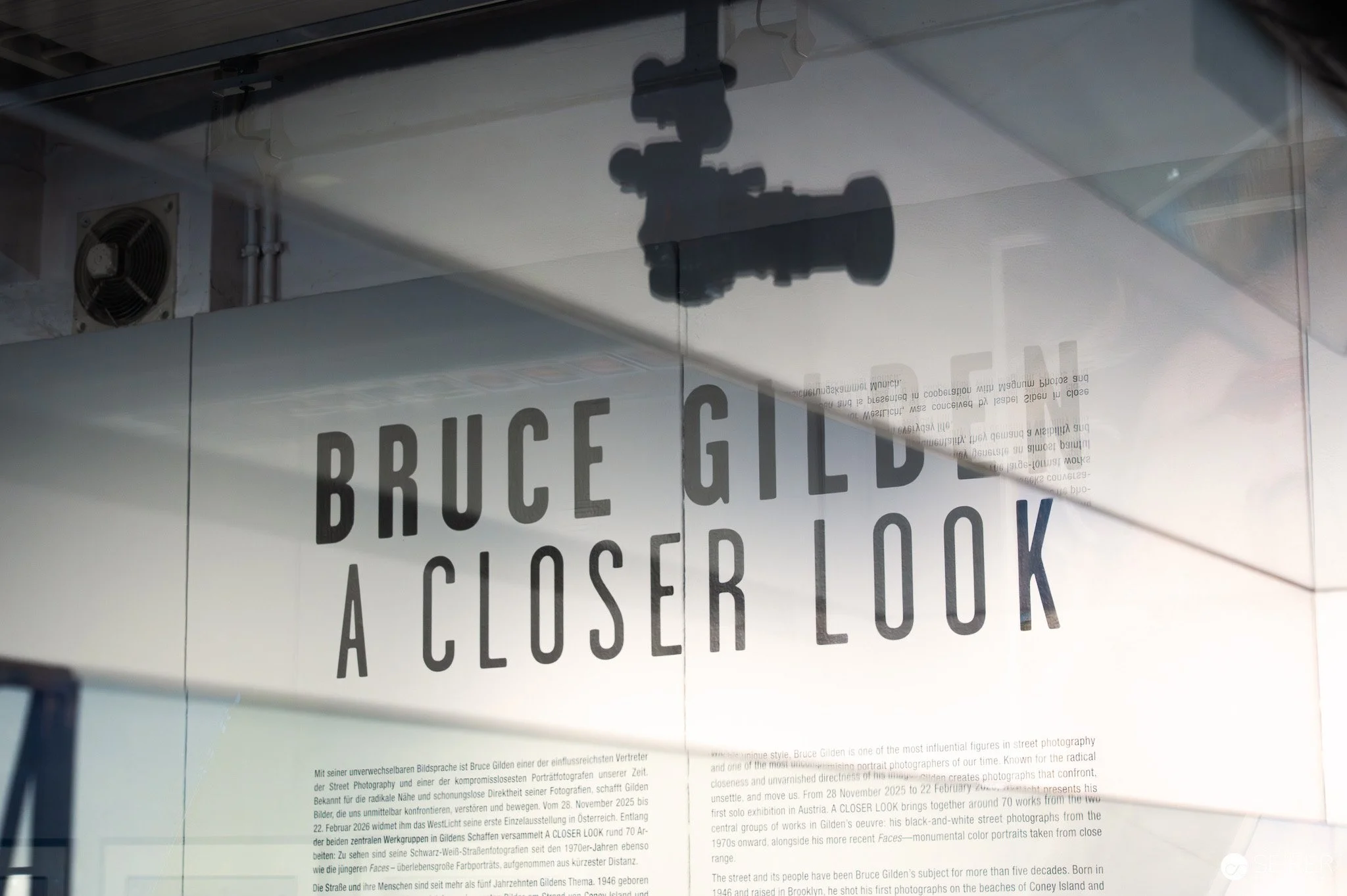 Bruce Gilden at Westlicht, 2025