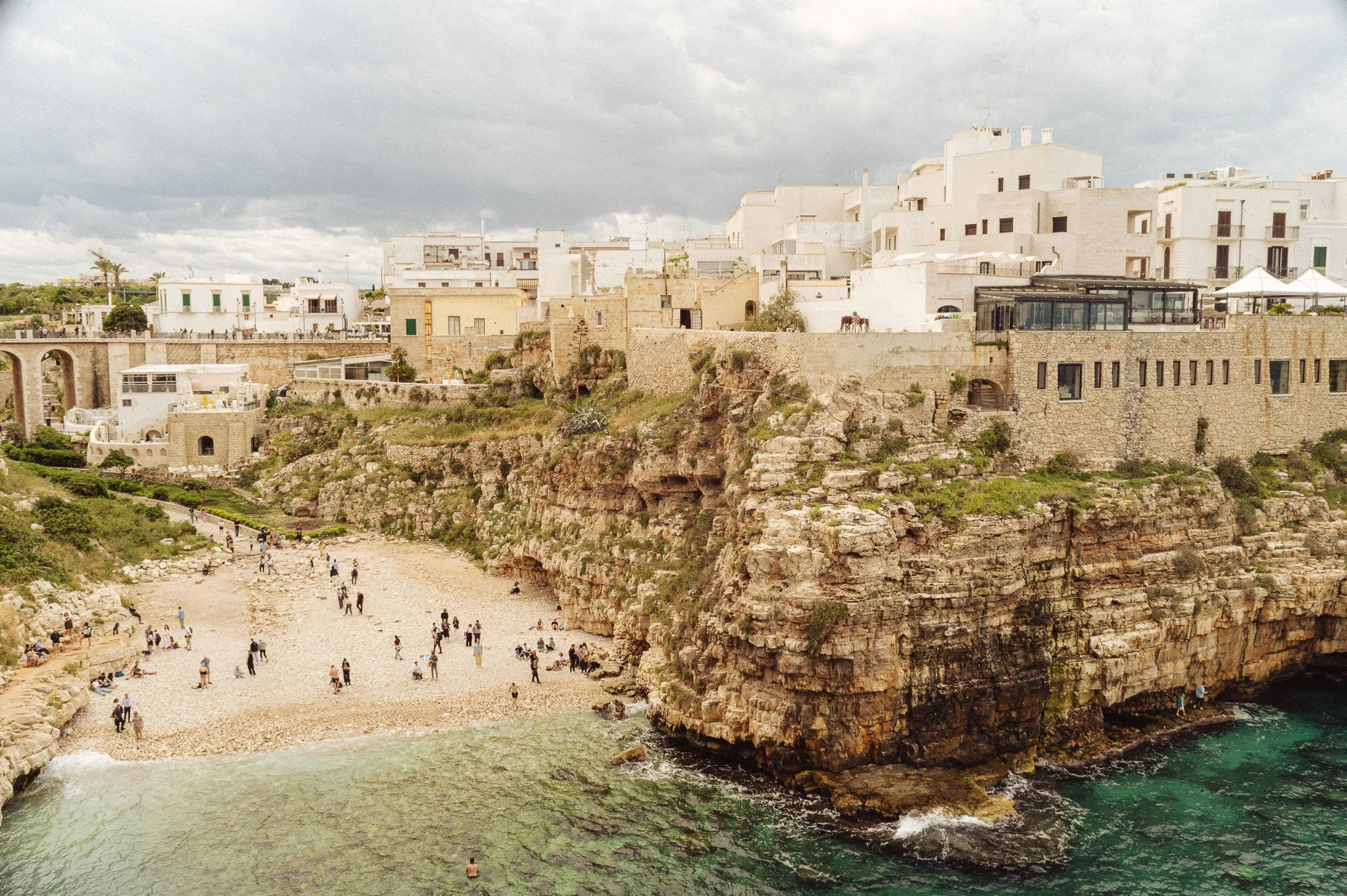 Slowing Down in Bari with old Nikon Glass