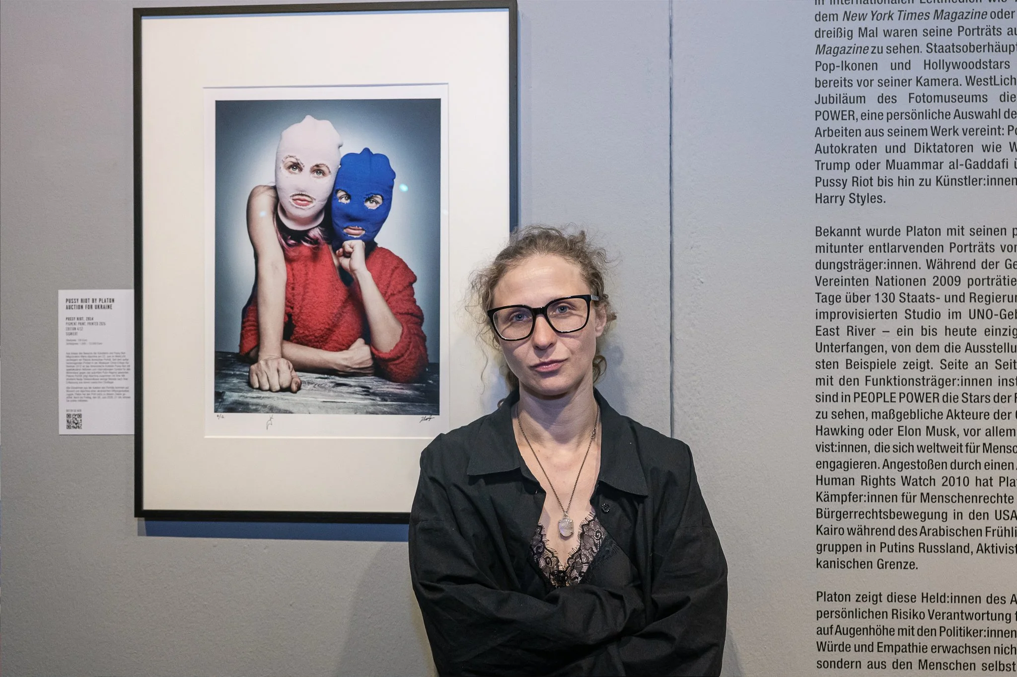 Maria Alyokhina at WestLicht: A Punk Prayer Among the Portraits of Power