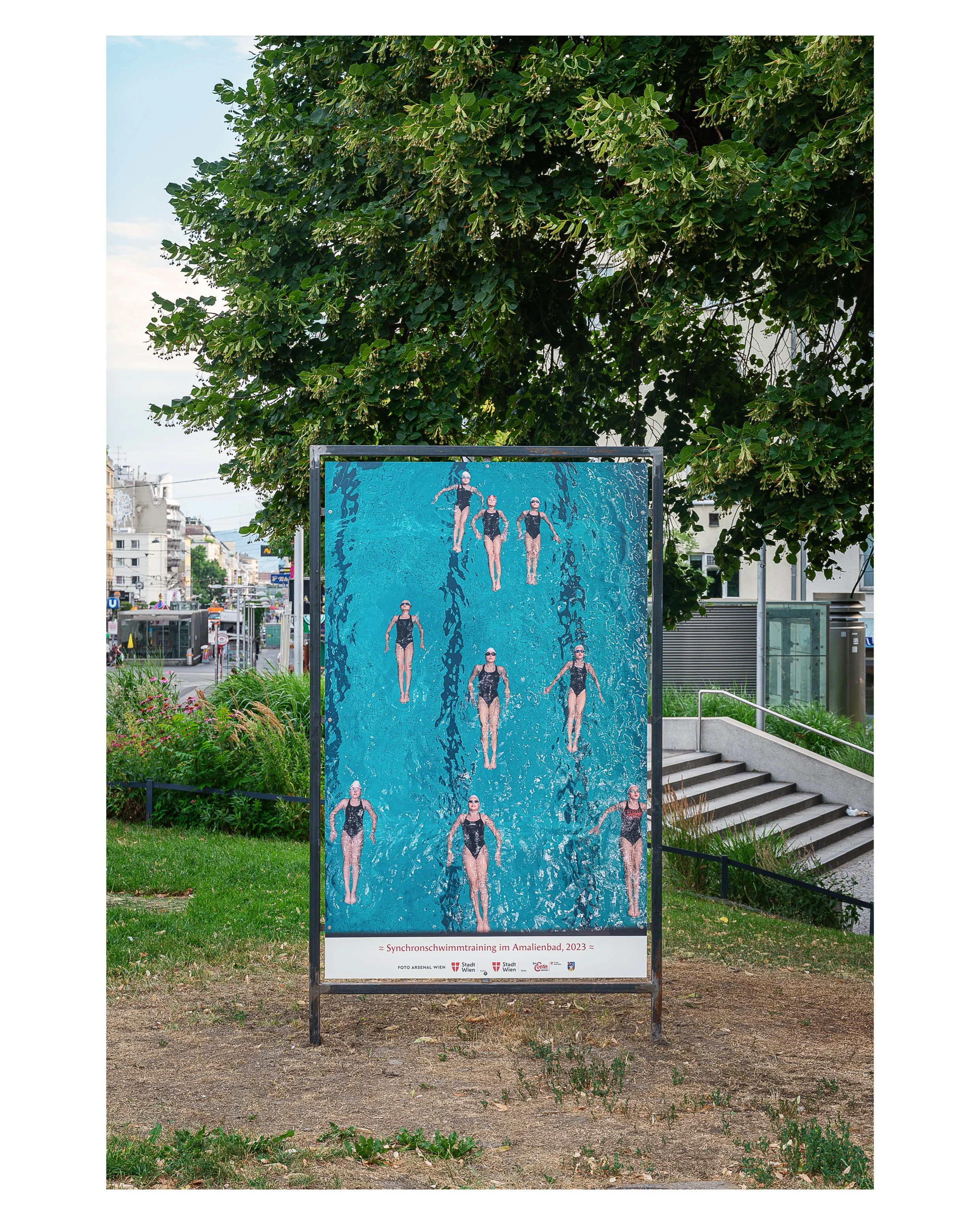 Outside Opening tour “Michael Rathmayr. 100 Jahre Amalienbad“. Exhibition Opening, FOTO ARSENAL WIEN, 2026