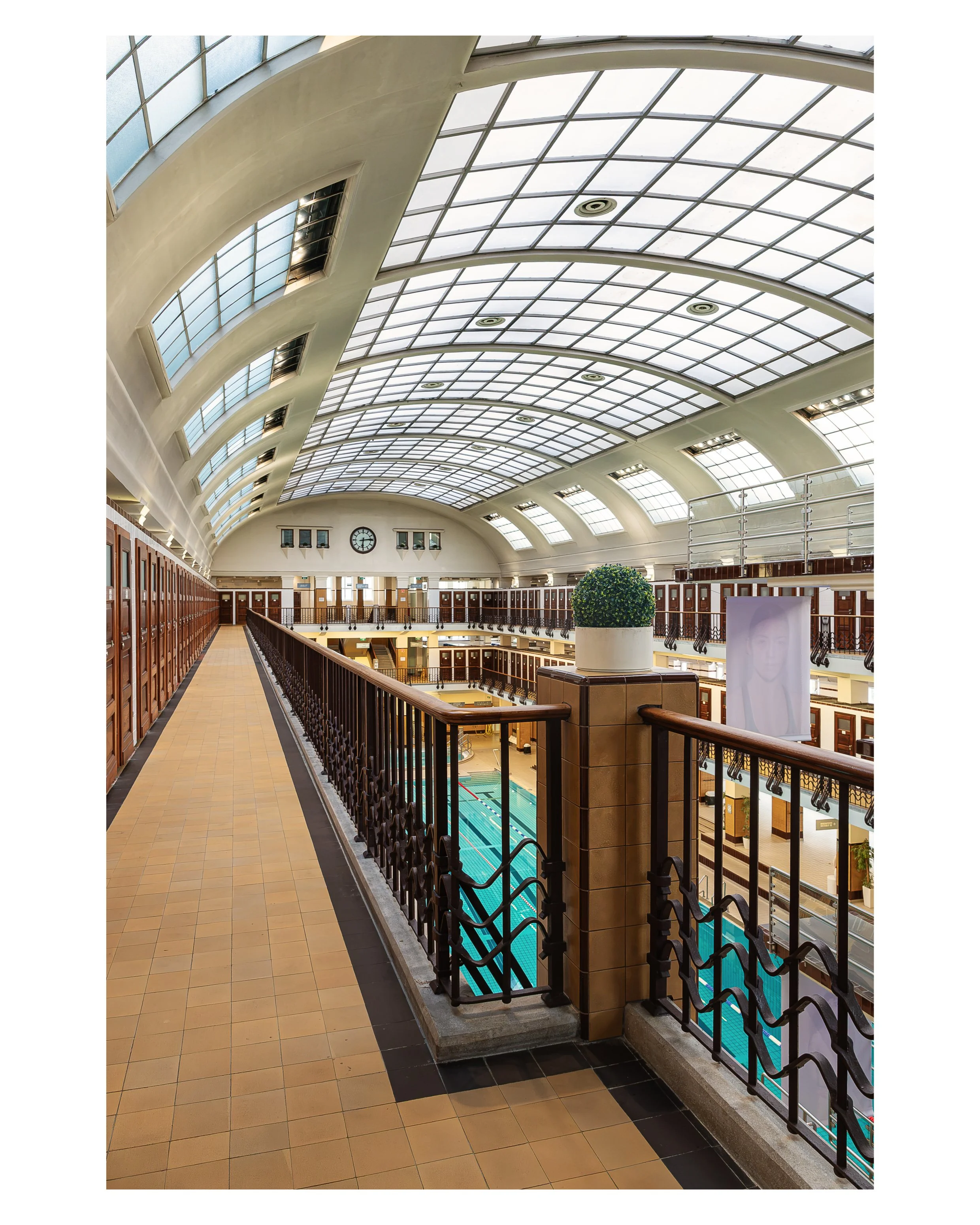 Architectural view, Amalienbad, Vienna, 2026