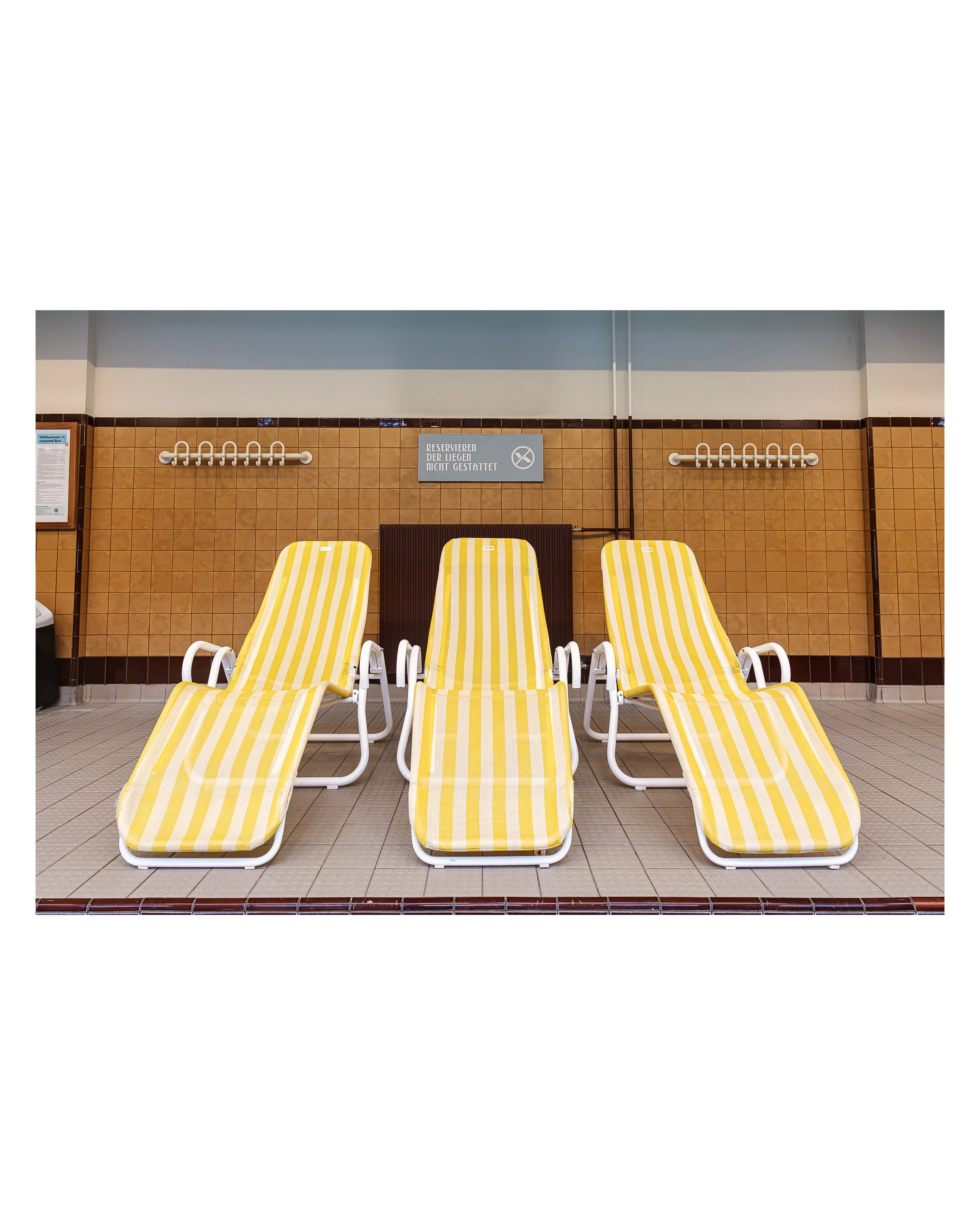 Beach chair, Amalienbad, Vienna, 2026