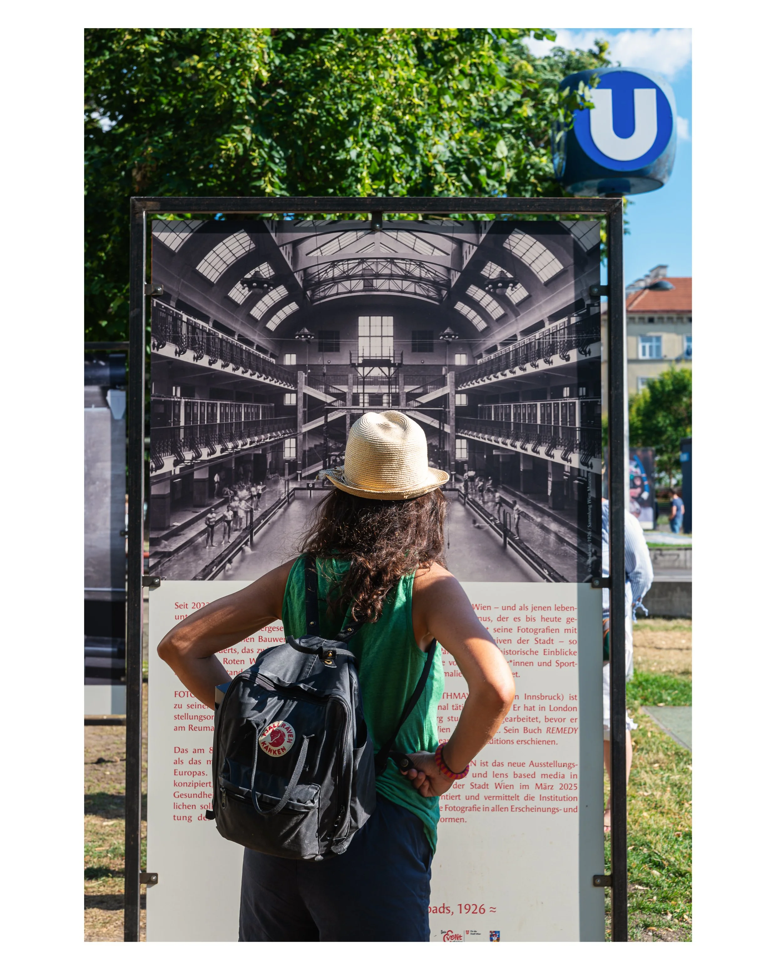 Visitor, “Michael Rathmayr. 100 Jahre Amalienbad“. Exhibition Opening, FOTO ARSENAL WIEN, 2026