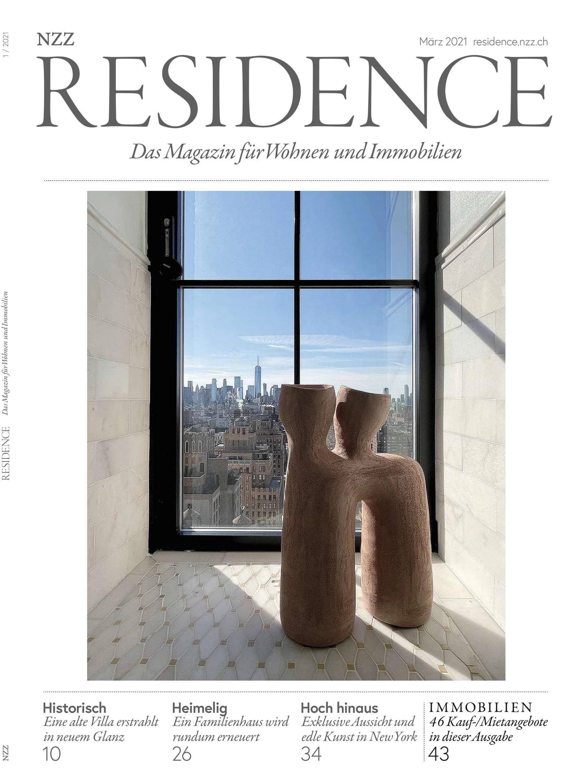 NZZ Residence - Das Magazin für Wohnen und Immobilien