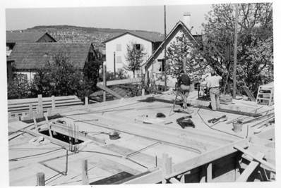 Fotoaufnahme aus dem Jahr 1954