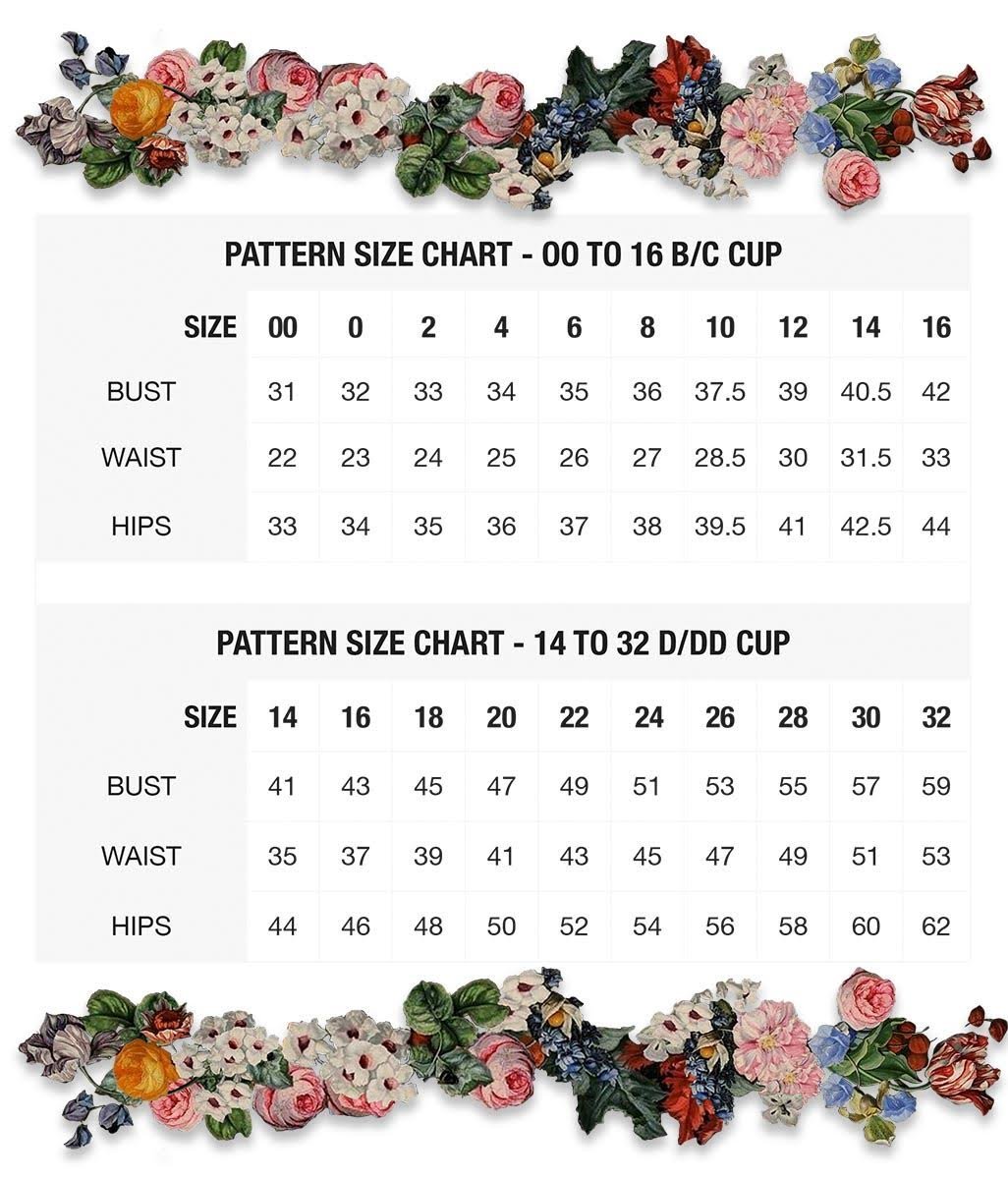 La Farfalla Bustier Sewing Pattern Digital PDF