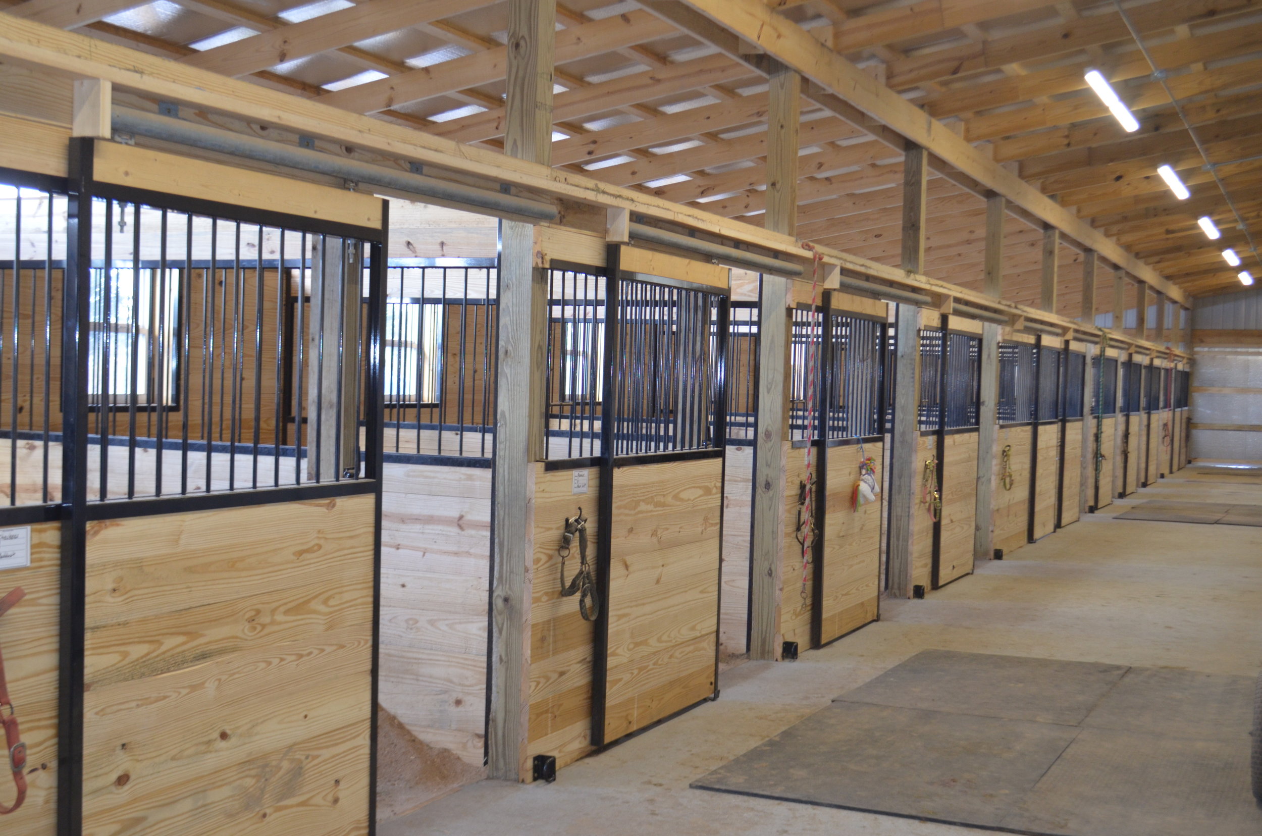 Belleame Farm Horse Stalls