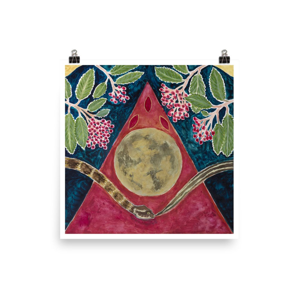 Moonflower Fine Art Print (toyon)