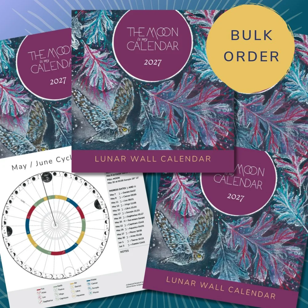 BULK Lunar Wall Calendar 2027