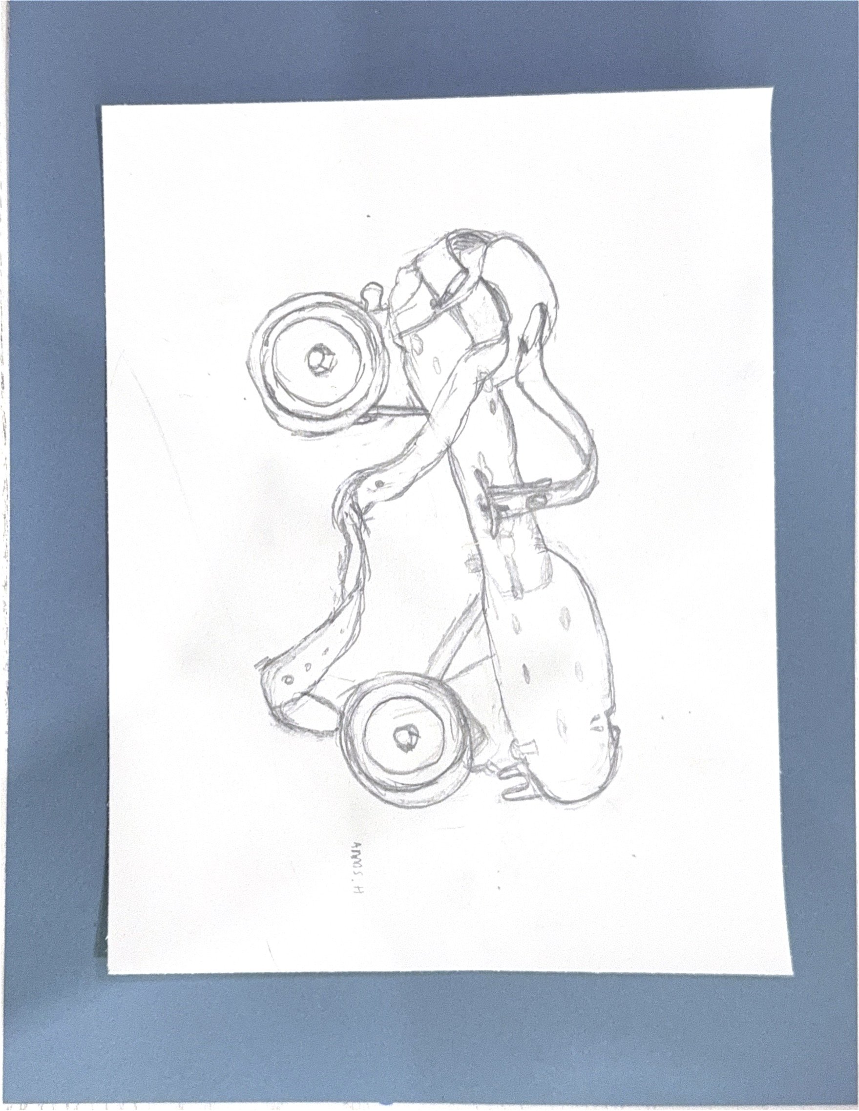 roller skate (11" x8.5")