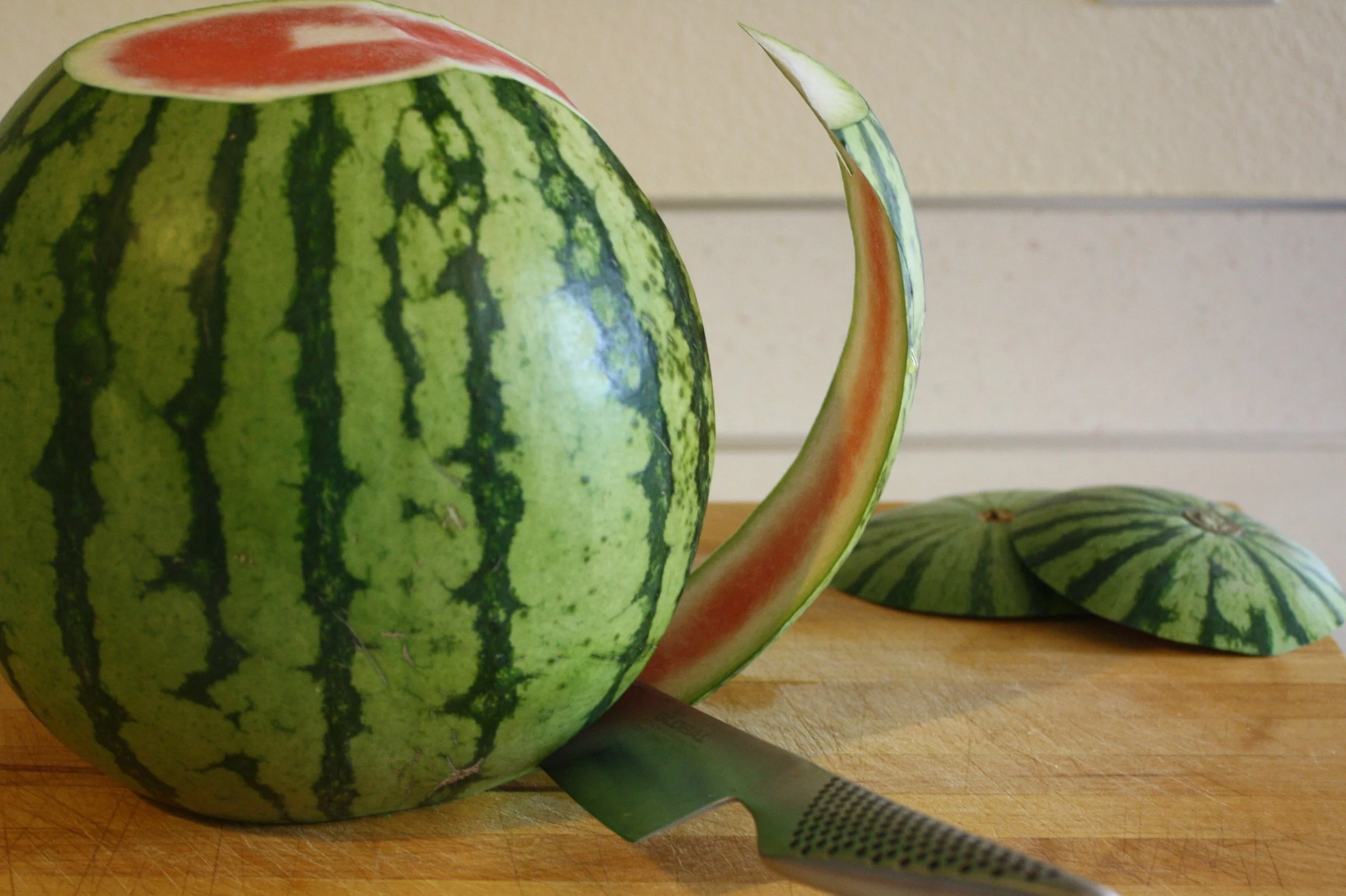 How to Trim and Dice a Watermelon