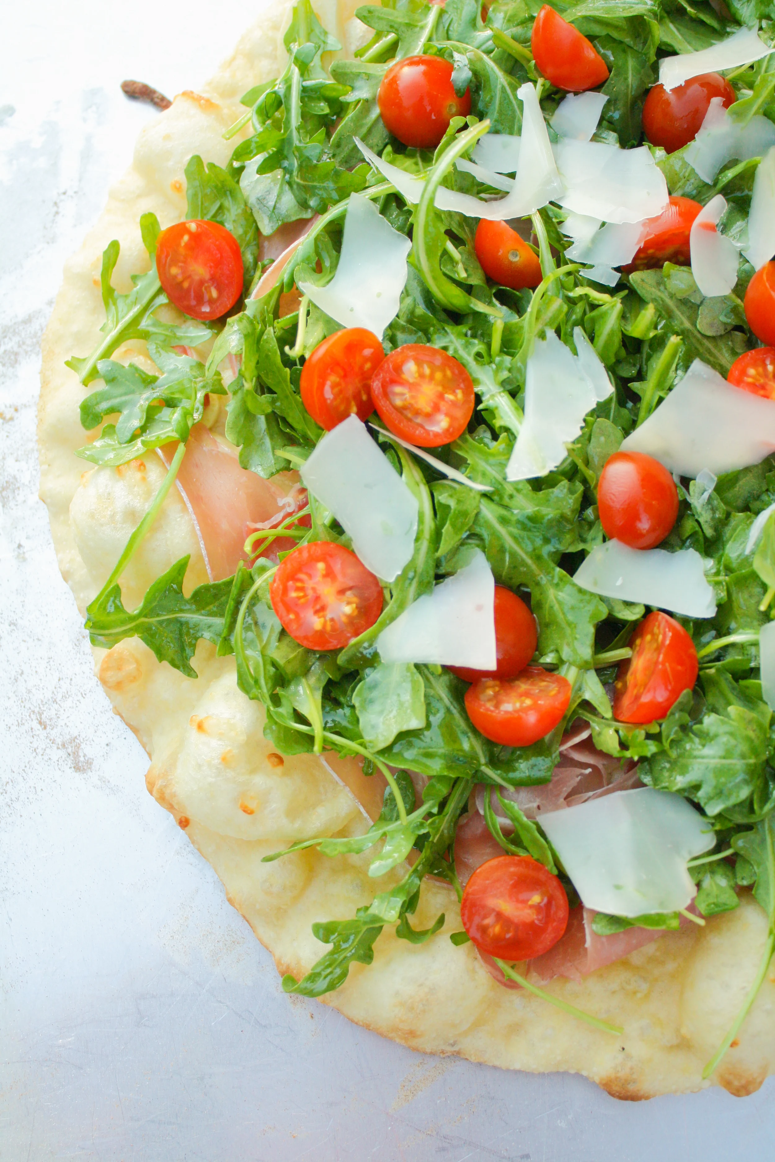 Arugula and Prosciutto Pizza