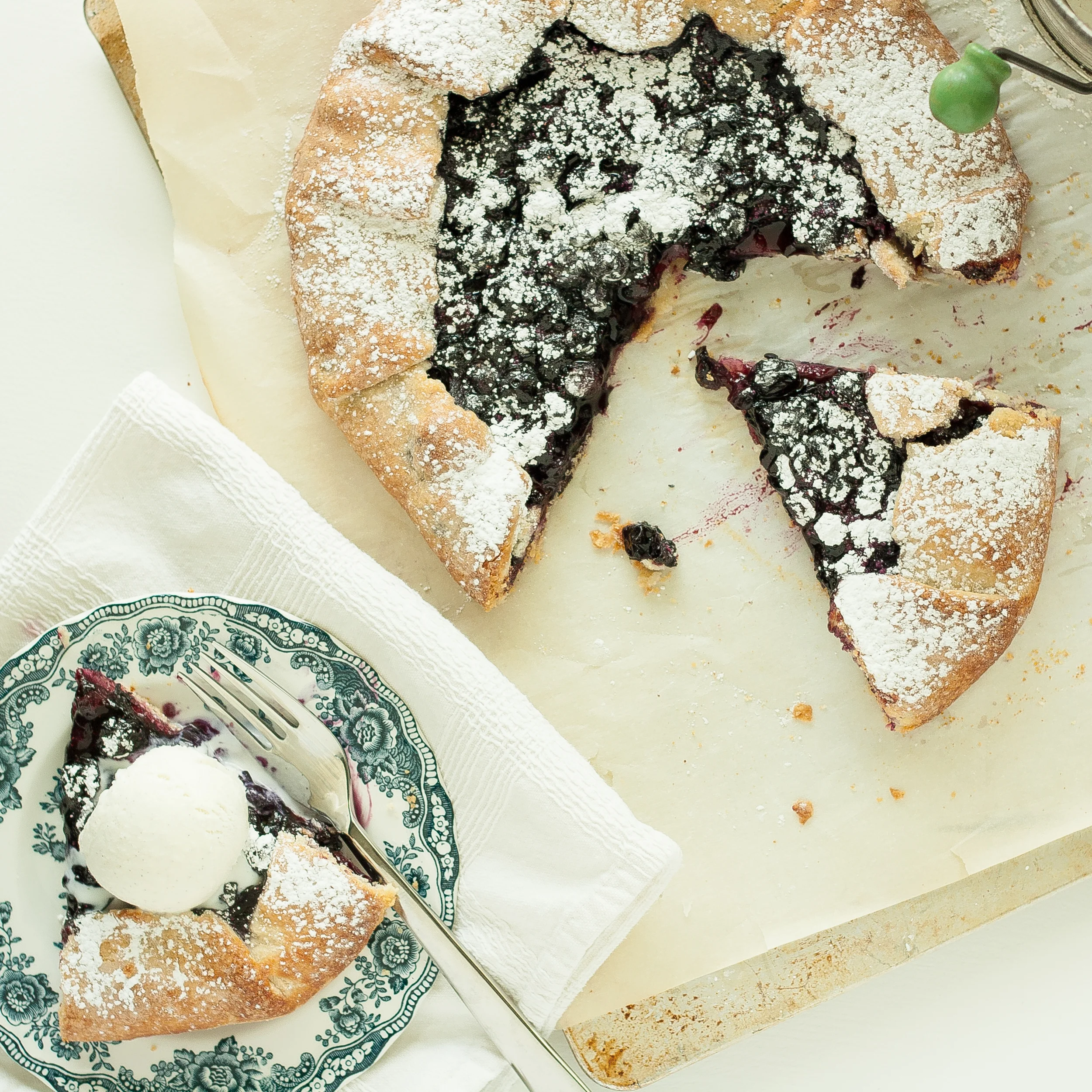 Blueberry Galette