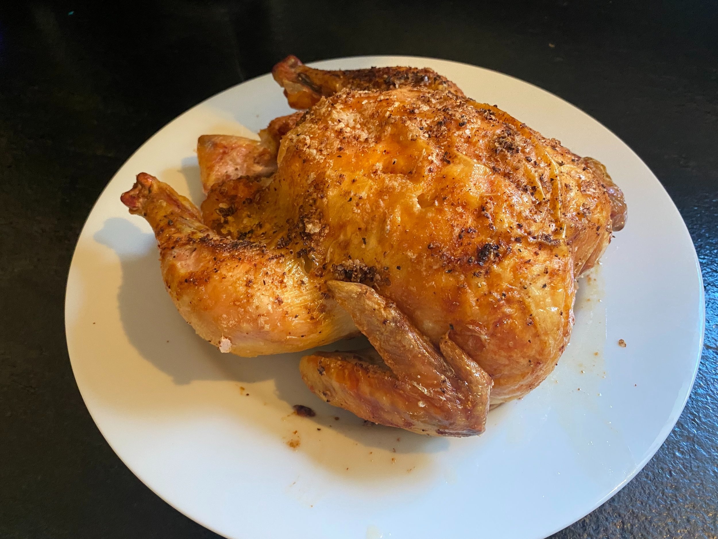 Simple Roasted Whole Chicken