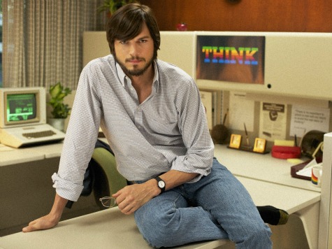 Aston Kutcher as Steve Jobs. 